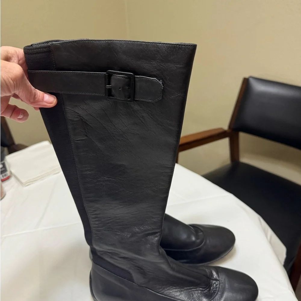 Tsubo Black (under) Knee Boots 6.5 - Picture 2 of 11